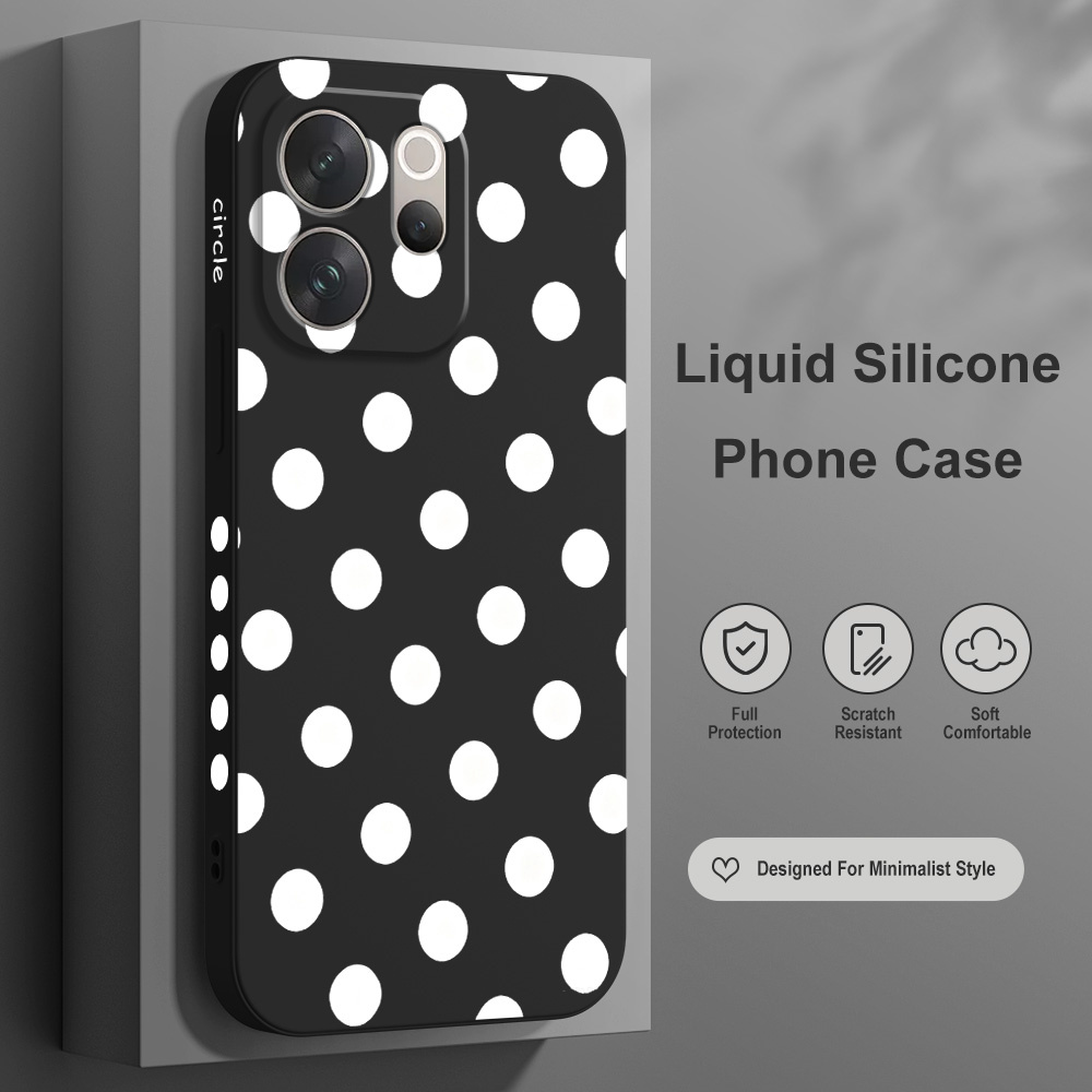 Vivo V40 - Coque de téléphone à points ronds