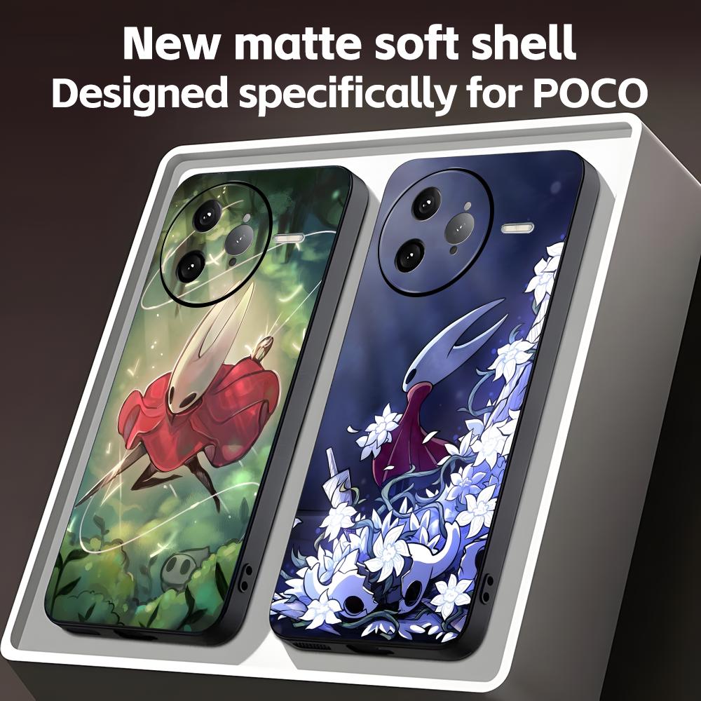 Xiaomi Poco X6 - Coque de téléphone Hollow Knight Silksong,
