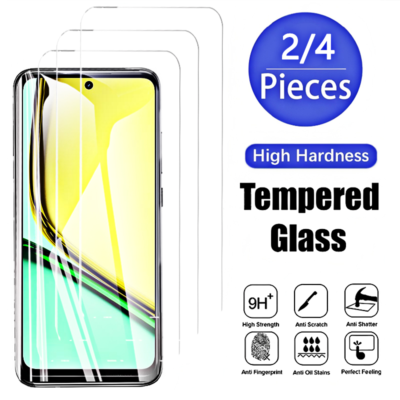 Realme C67 - Protecteur d'écran avant en verre trempé