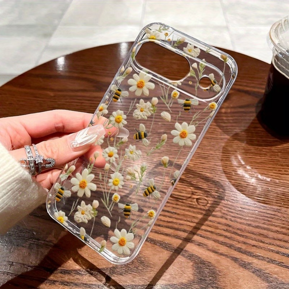 Google Pixel 9 - Coque de téléphone transparente et souple
