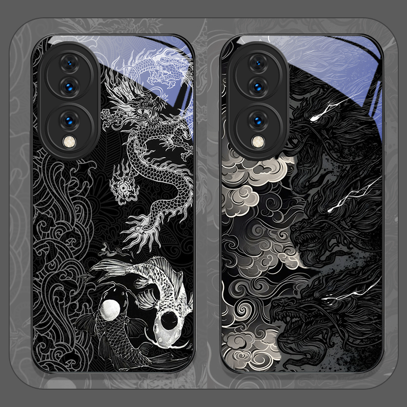 Huawei Nova 12 - Coque de téléphone en verre trempé