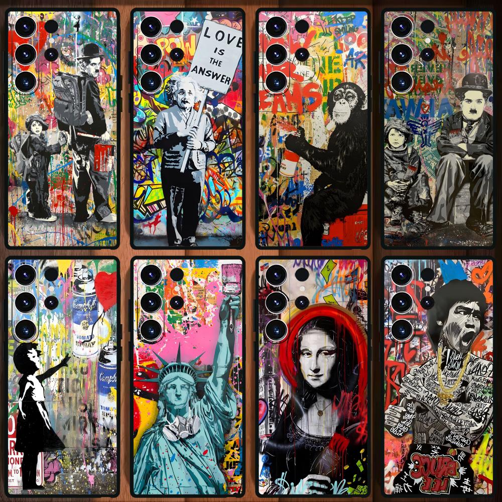 Banksy Graffiti Art coque de t - Samsung Galaxy S24 avis et prix