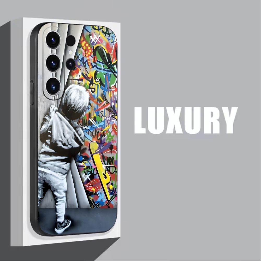 Banksy Graffiti Art coque de t - Samsung Galaxy S24 avis et prix
