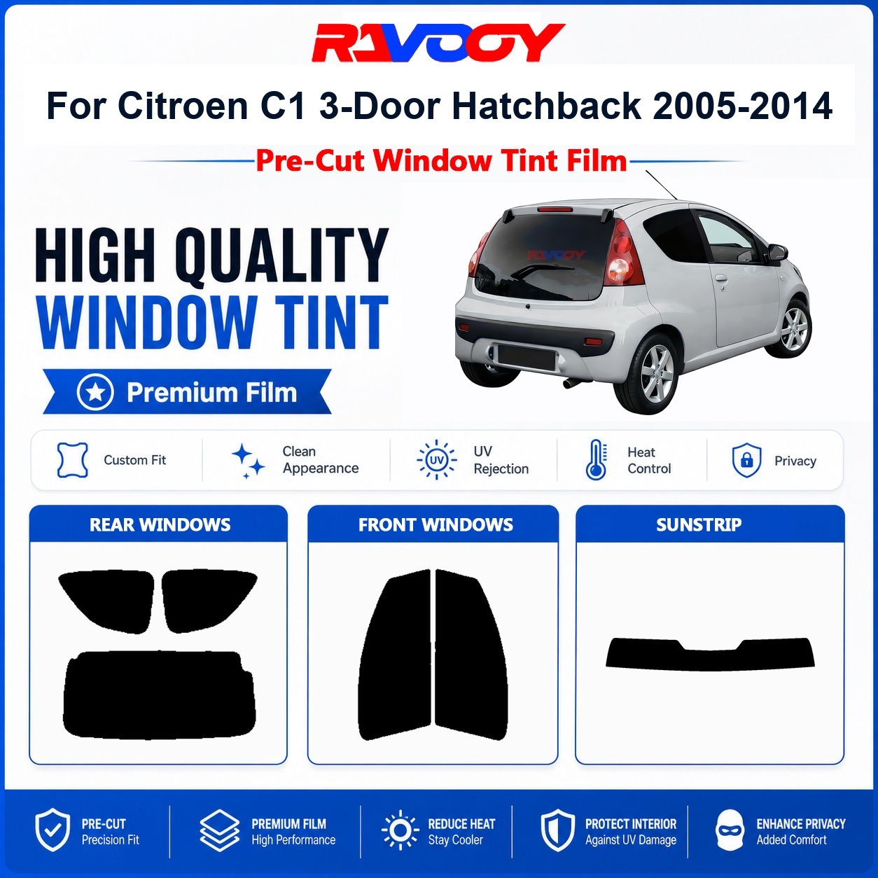 Film teinté pour vitres de voi - Privacy Screen Protector avis et prix