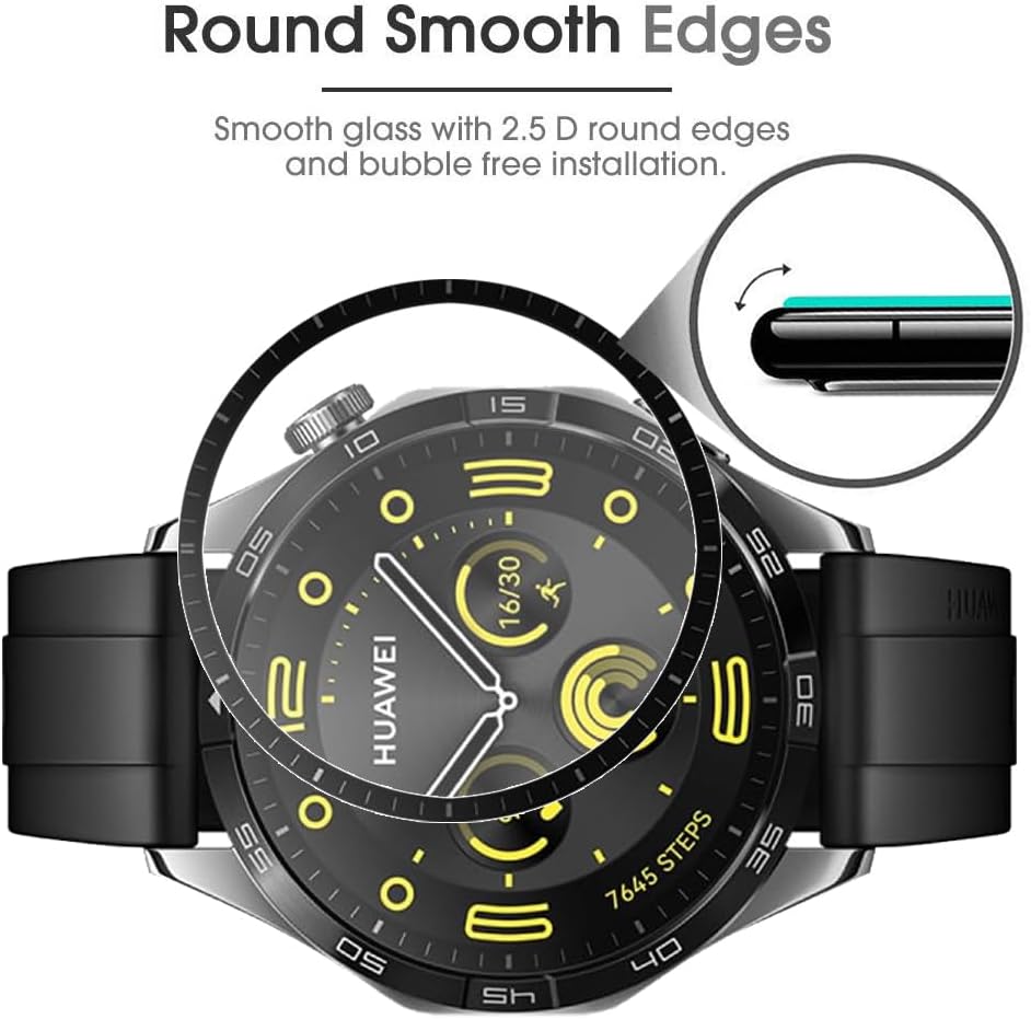 Film 3D pour Huawei Watch GT5  - Curved Edge Screen avis et prix