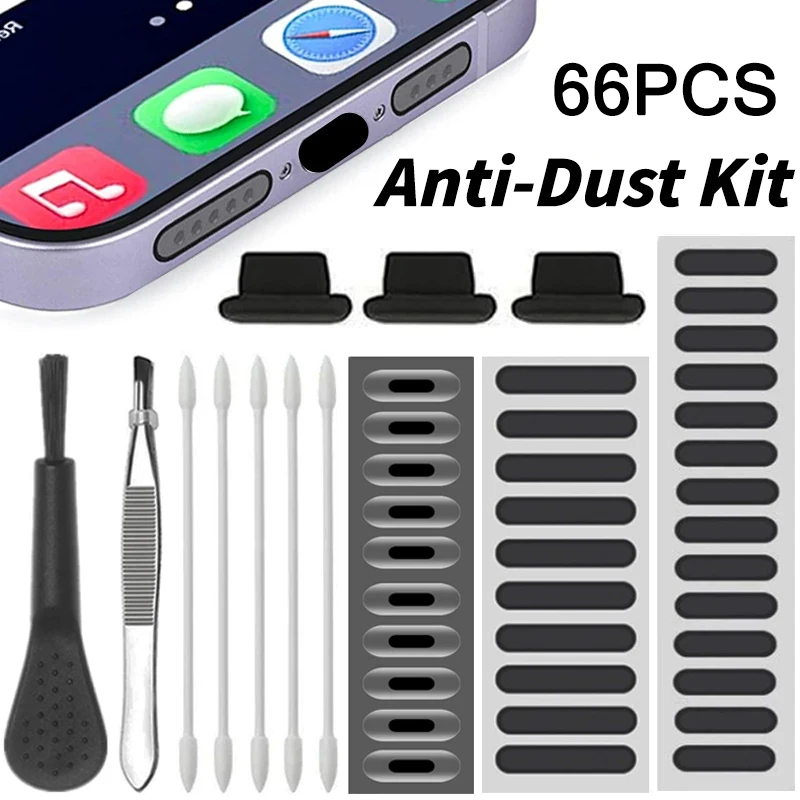 66 pièces bouchon Anti-poussiè - Dust Removal Sticker avis et prix