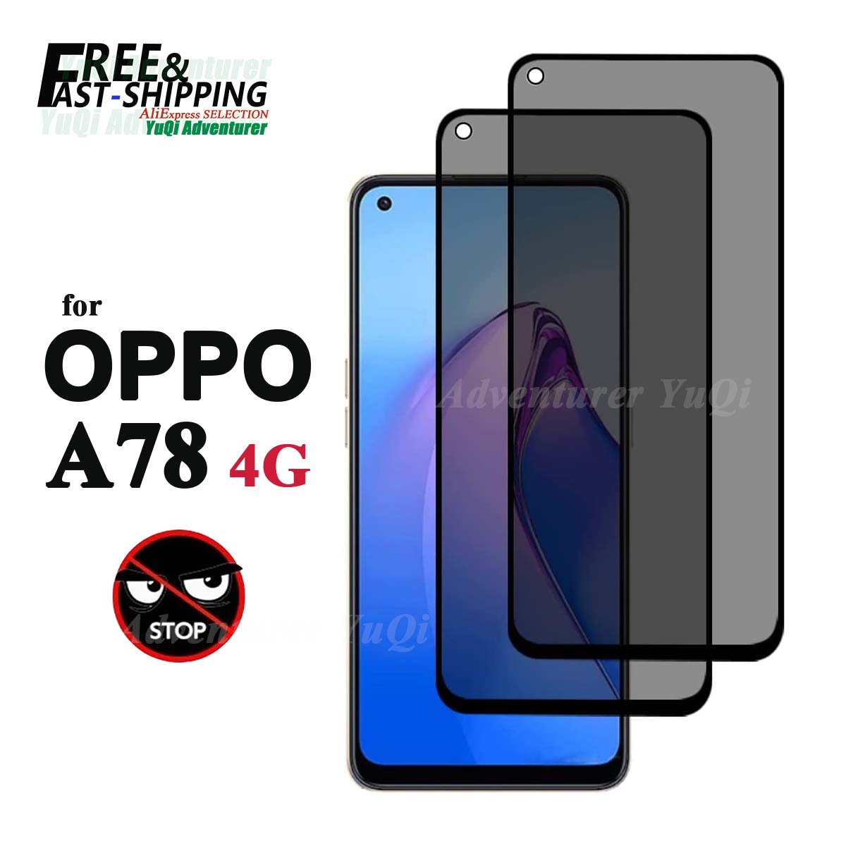 Protecteur d'écran anti-espion - Oppo A78 avis et prix