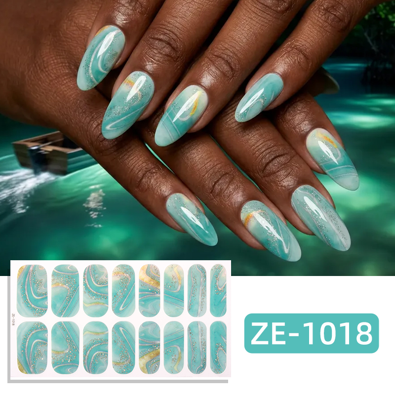 16 autocollants pour ongles à  - Full Cover Adhesive avis et prix
