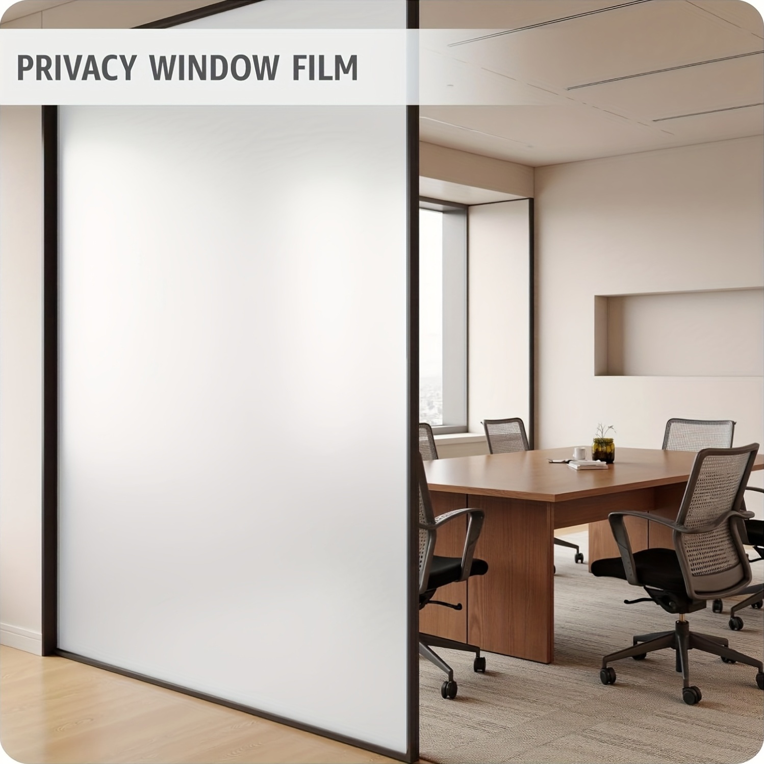 Film de fenêtre givré blanc po - Privacy Screen Protector avis et prix