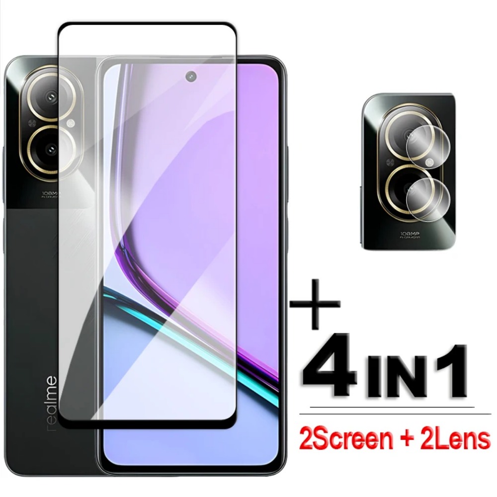 Verre trempé 4 en 1 pour Realm - Realme C67 avis et prix